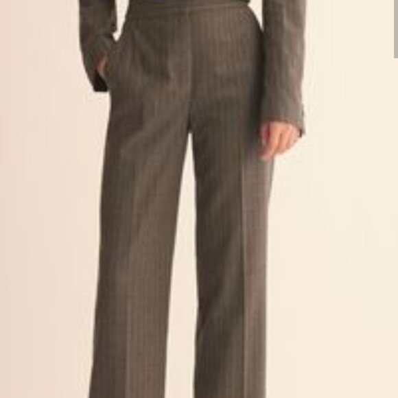 Dynamite gray pinstripe trouser - Picture 1 of 3